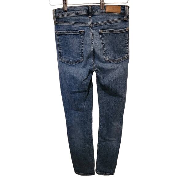 7 For All Mankind Luxe Vintage The ankle skinny Jeans Size 27 - Picture 2 of 9